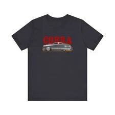 COBRA MERCURY Movie Car Sylvester Stallone Short Sleeve Tee in 9 Colors