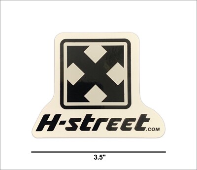 スケートボード H-Street Vtg Skateboard Sticker H-STREET box Skateboard Sticker | eBay