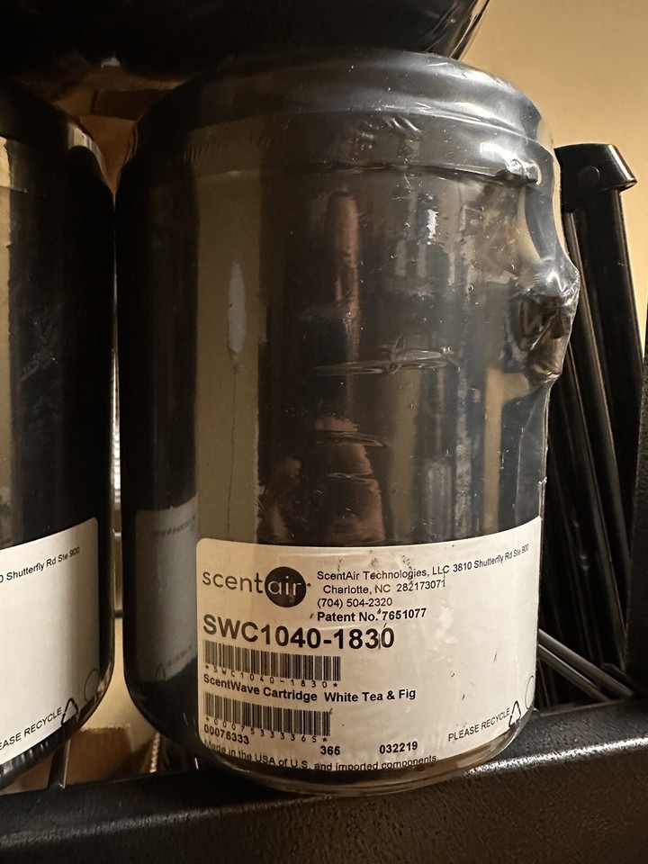 ScentAir Fresh White Tea & Fig ScentWave Cartridge SWC10401830 Lot Of 5!!! eBay