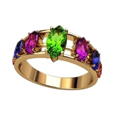 5 pcs Ladies' ring Wax patterns for lost wax casting jewelry/injection wax_20654