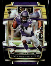 Ihmir Smith-Marsette 2021 Panini Select #82 Black and Gold Prizm Die Cut