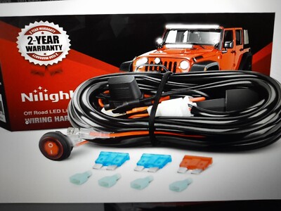 Nilight -Nl-WA 02A LED LIGHT BAR KABELBAUM SET 12V  
