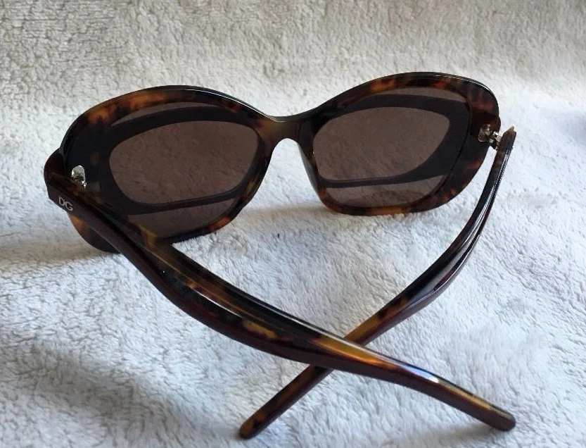 GAFAS DE SOL DOLCE & GABBANA DG 4069 OJO DE GATO ROJO TORTUGA NUEVAS Foto 4 de 4