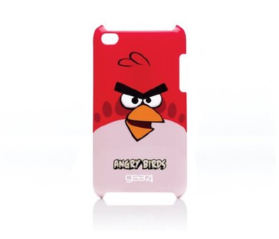 Gear4 IPOD TOUCH CASE / Hartschale ANGRY BIRDS ROT - NEU