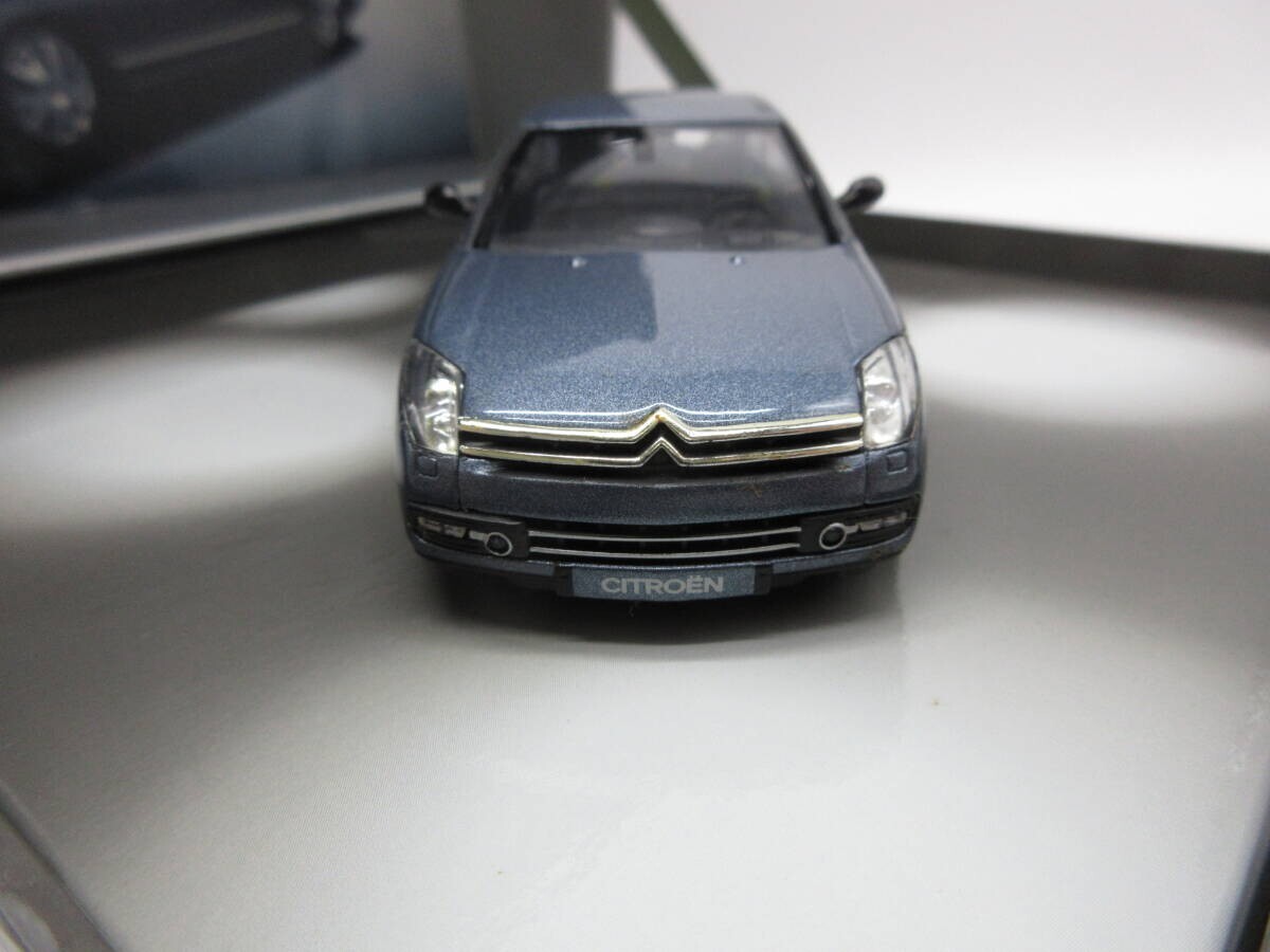 1:43 NOREV Citroen C6 dealer special order miniature car blue grey