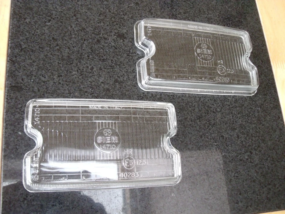 Peugeot 205 GTI NEW yellow clear SIEM GLASS - reflectors - REBUILD LENSE KIT etc - Image 2 of 4