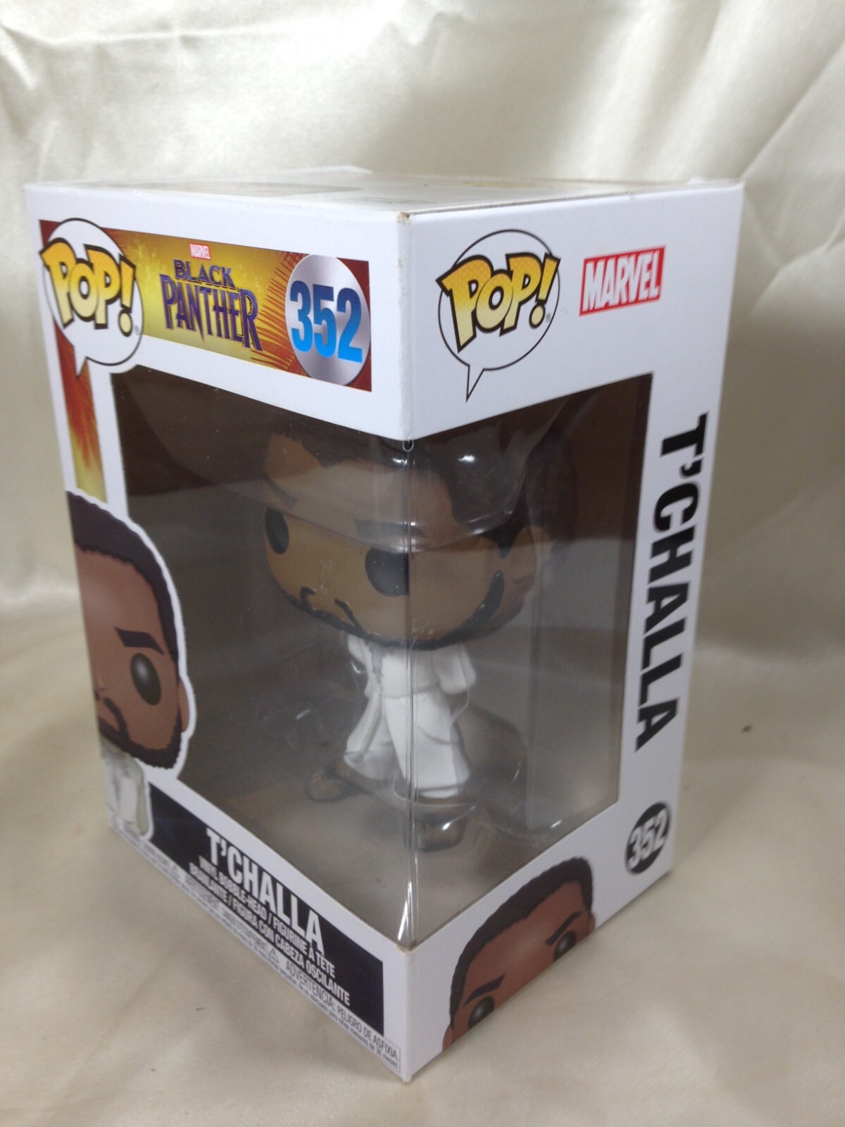 Funko Pop Marvel Black Panther #352 T'Challa thumbnail 2