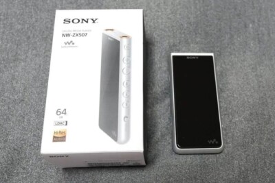 Sony Walkman NW-ZX507 64GB Hi-Res Audio Digital Media Player Silber GEBRAUCHT