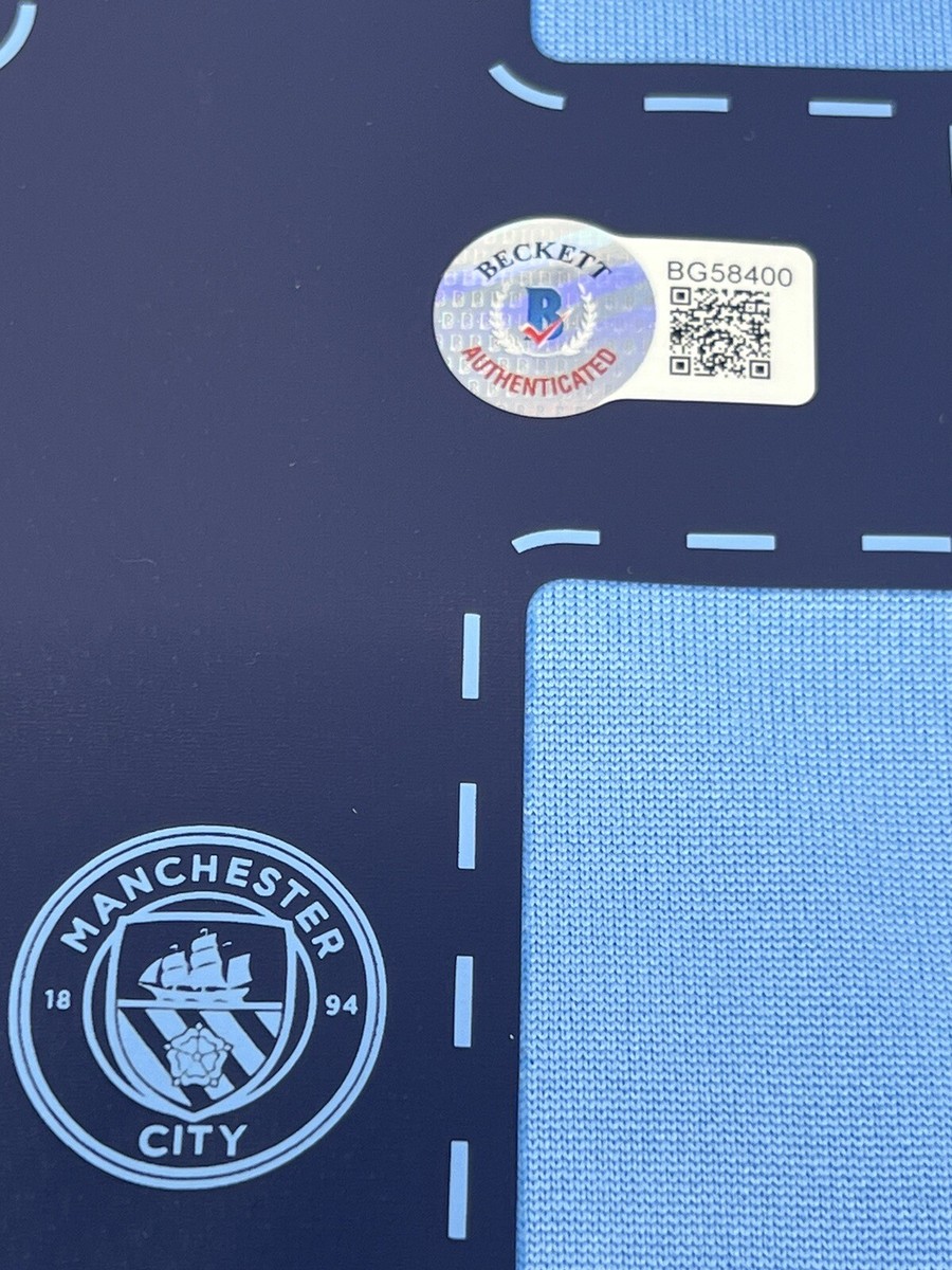 Maillot Signé Kalvin Phillips (Manchester City) – Authentifié Beckett – Occasion