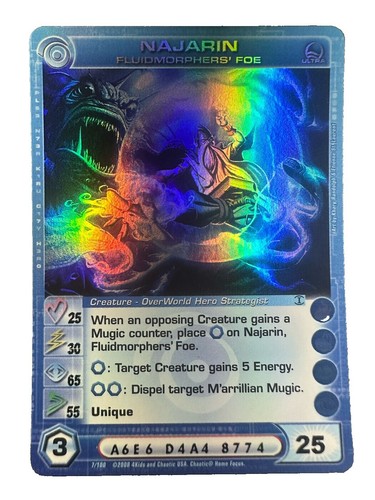 Chaotic 189/232 Song of Revival UnderWorld Ultra Rare Mugic Holo