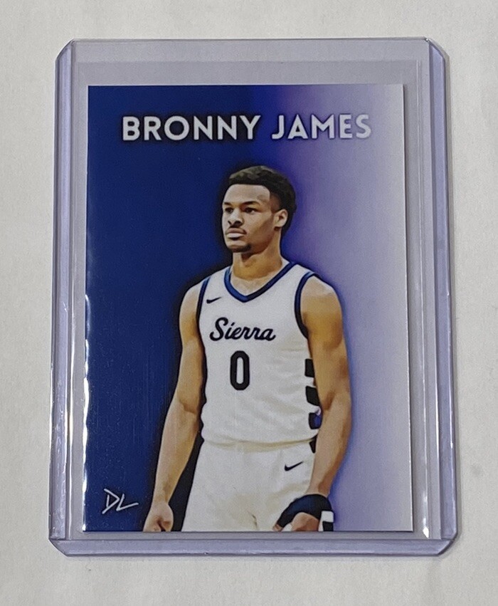 Bronny James Limited Artist Signed Sierra 