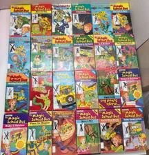 Original Scholastics The Magic School Bus VHS Tapes Lot of 24 Vintage 1995-1999