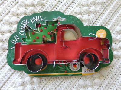 RBV Birkmann TRUCK WITH TREE Jumbo X-Large Cookie Cutter Oversized NEW