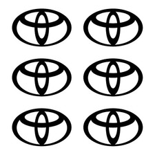 Small Toyota Logo 6 Small Vinyl Decals Car 2 3 Toyota Symbol Stickers Small Toyota Logo 6 Small Vinyl Decals Car 2 3 Toyota Symbol Stickers