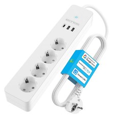 WLAN Steckdosenleiste App-gesteuert WiFi Smar...