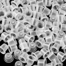 Tattoo Ink Caps #13 Medium 100 pack  13 mm Cups