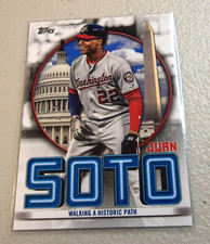 2021 Topps Juan Soto  Highlights Walking a Historic Path JSH-16 Nationals