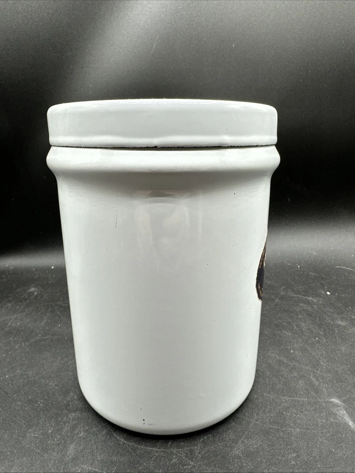 Vollrath White Enameled Grease Pot *RARE* Excellent Condition 7.25x5” - Image 2 of 4