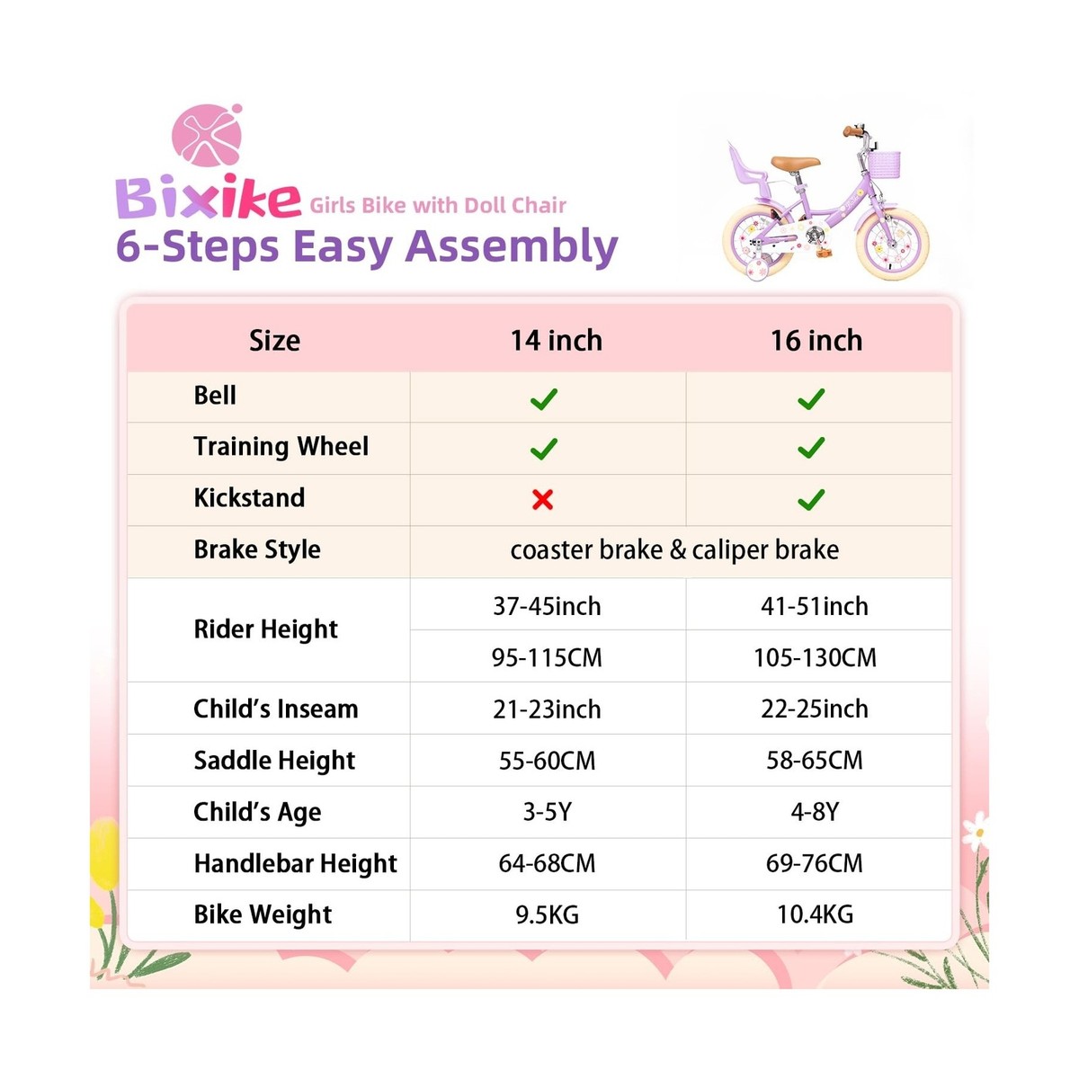 Bike Size 12 Year Old Bike 14 Inch What Size Bike For 12 Year Old Girl