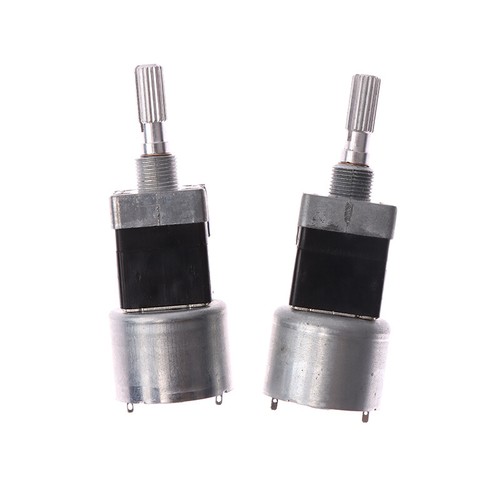 RK168 Motor Machine Drive Volume Potentiometer B50K B100Kx2 25MM Plum