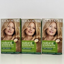  3 Clairol Natural Instincts Vegan Semi-Permanent Hair Color 9 LIGHT BLONDE