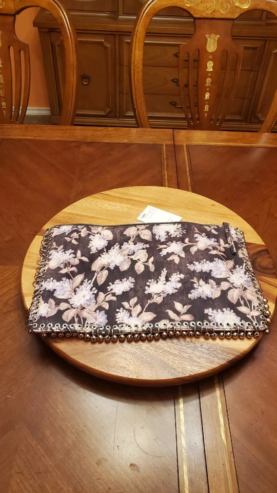 Bolso sin asas Zimmermann sobre adornado de tela floral Foto 2 de 4