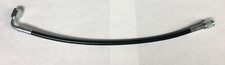 -4 An 22 Stainless Braided W Black Pvc Coating Ptfe Brake Line Straight X 90