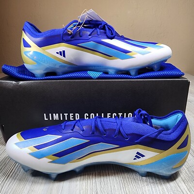 Adidas X Crazyfast Elite FG Messi Blue/White Mens Size 11