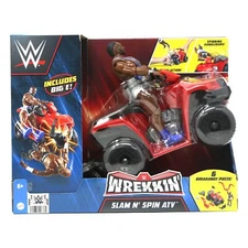 Mattel WWE Slam N' Spin ATV with Big E Figure - BRAND NEW