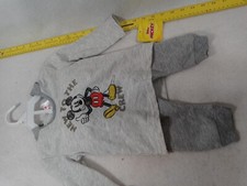 Disney Jr Mickey Mouse 12m pants and longsleeve shirt Boys/Girls Outfit NEW