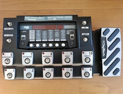 DigiTech RP1000 Multi-Effects Switching System Recording Interface Used(A)