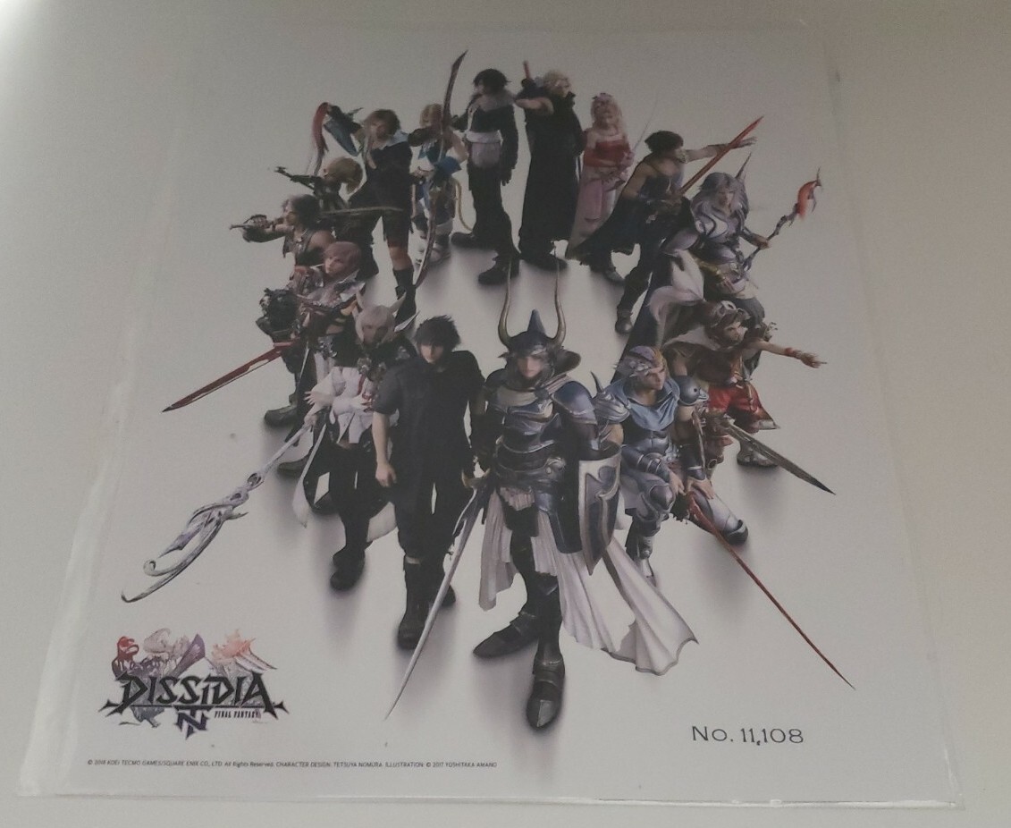 Dissidia Final Fantasy NT No. 11,108 2018 Poster Print 8