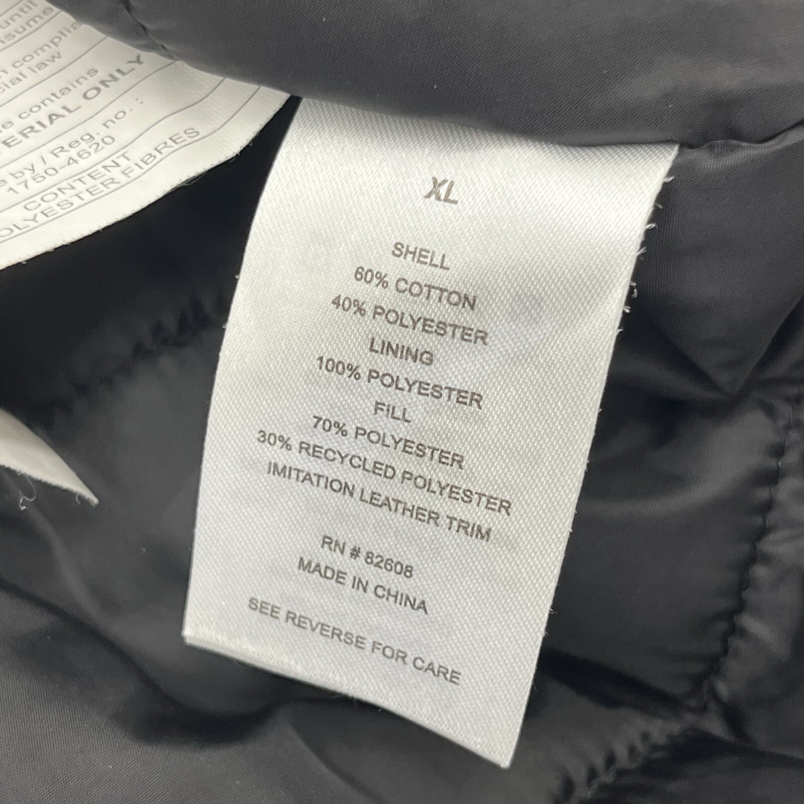 Rugged Elements Dark Gray Button Up Overcoat Men’… - image 3