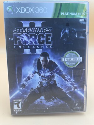 Star Wars The Force Unleashed II 2 for Microsoft Xbox 360 - Platinum Hits - CIB