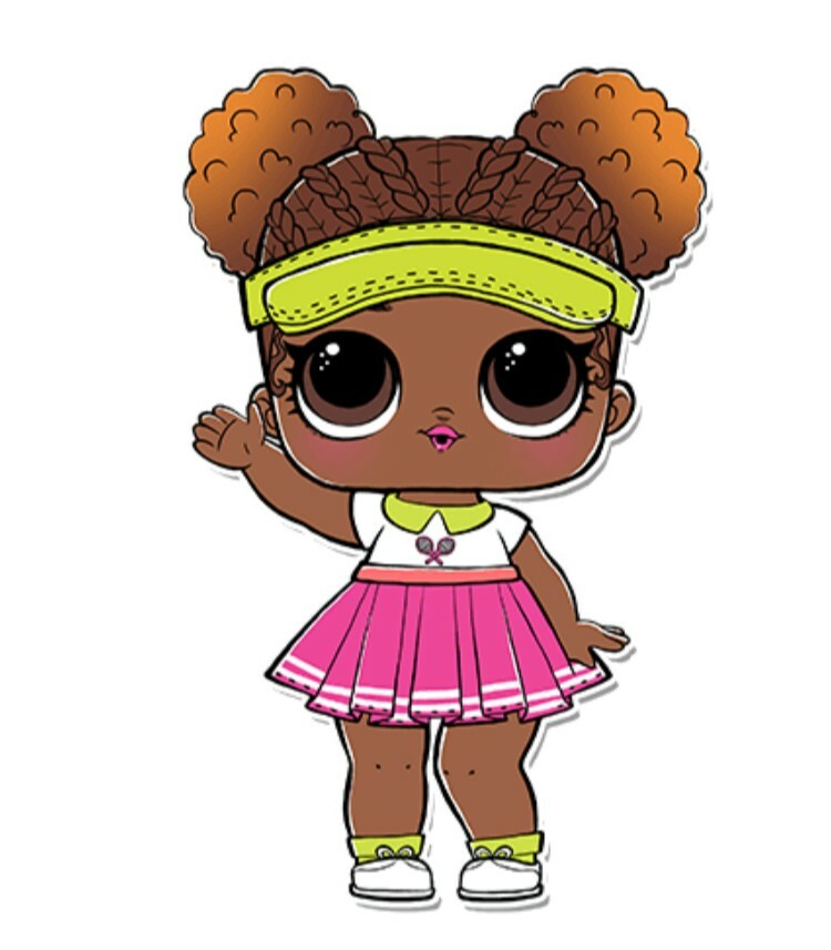 LOL lol Surprise Doll Glam Glitter COURT CHAMP Brand New Original