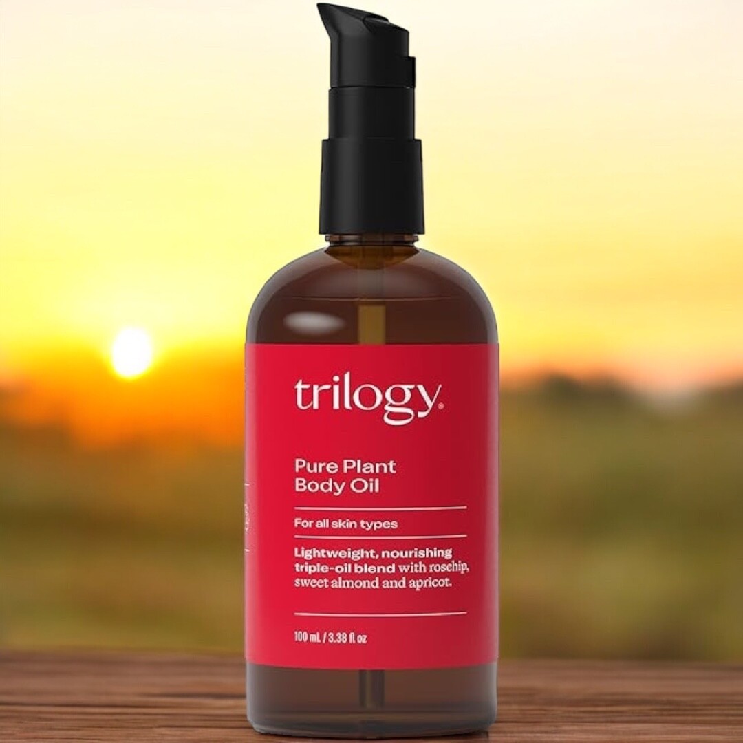 TRILOGY Pure Plant Body Oil, Nourishing Blend for Smooth Skin, 3.38 fl oz NWT