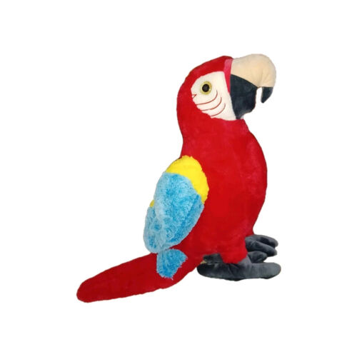 Scarlet Macaw Parrot Large Plush Giant Jumbo 24 Inches Stuffed Animal Gift