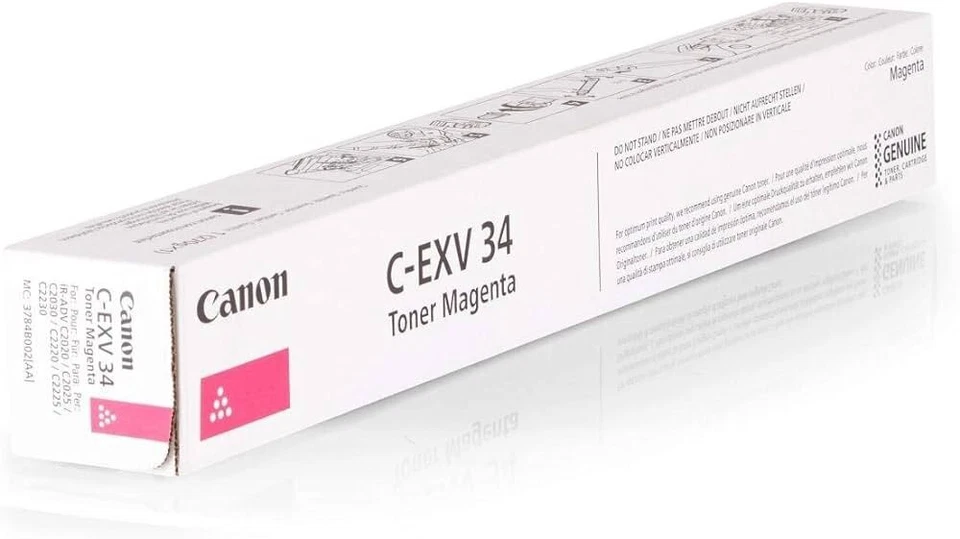 Canon C-EXV 34 (3784B002) Cartouche de toner Magenta Neuf - Photo 1/1