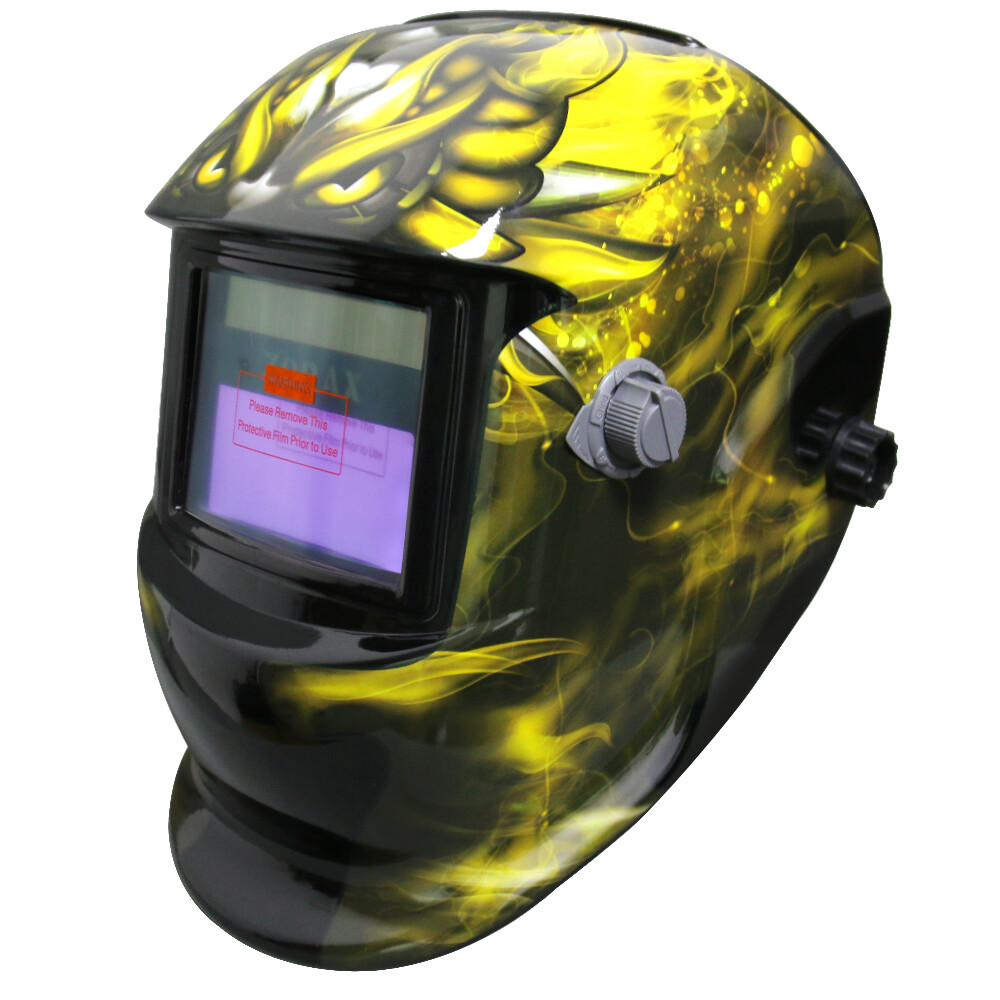 ZORAX ZOR-WH86 Auto Darkening Welding Helmet Phoenix Mask Welders Solar Power