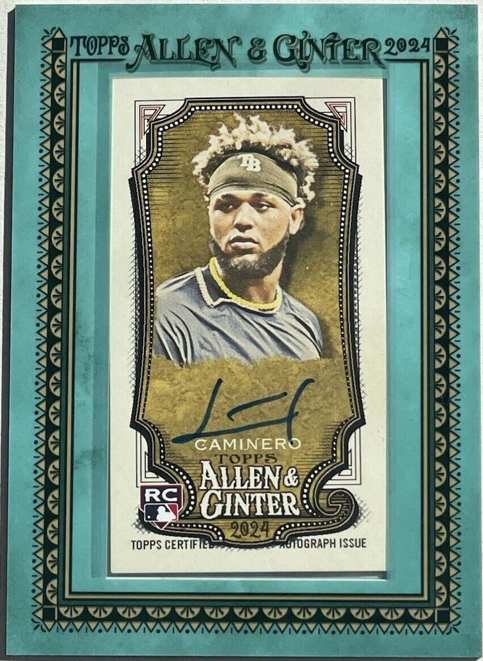2024 Topps Allen & Ginter - Junior Caminero #MA-JC for sale | eBay