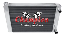 Western Champion 3 Row Dual Pass Universal Crossflow 24" Core Radiator #UN24-DP