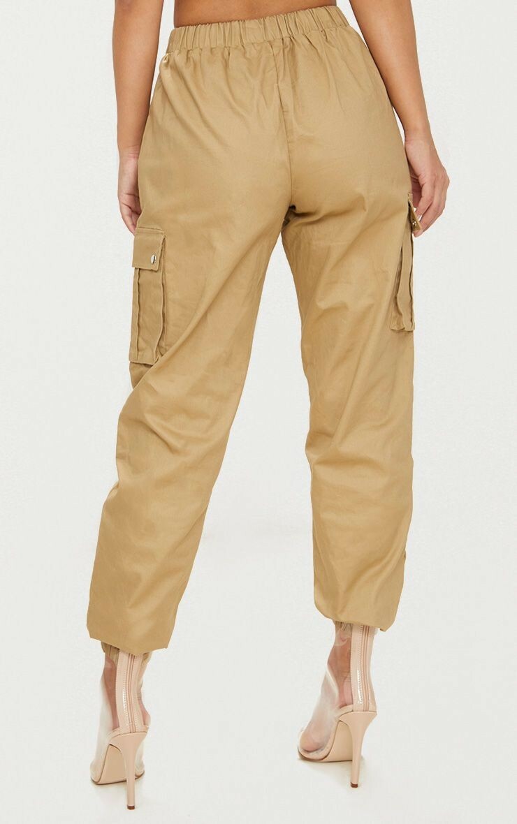 PRETTY LITTLE THING Petite Stone Pocket Detail Cargo Pants Size 6 STONE |  eBay