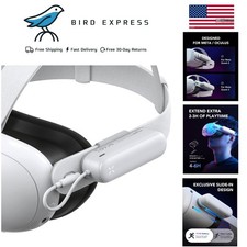 VIYISI Battery Pack for Meta Quest 3/3S and Oculus Quest 2, 5000mAh Extended