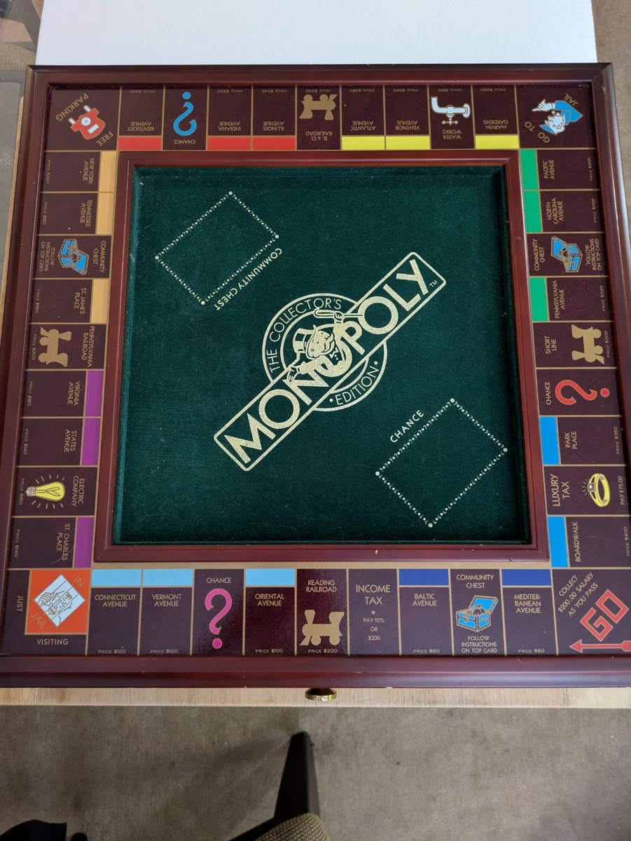 25+ Franklin Mint 1991 Monopoly Contemporary Manufacture Board