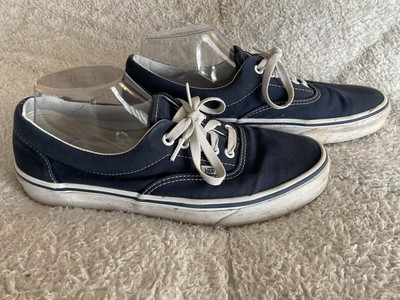 Vans Off The Wall 721565 Navy Blue Lace-Up Sneakers US Size Men's 9.5 Women's 11
