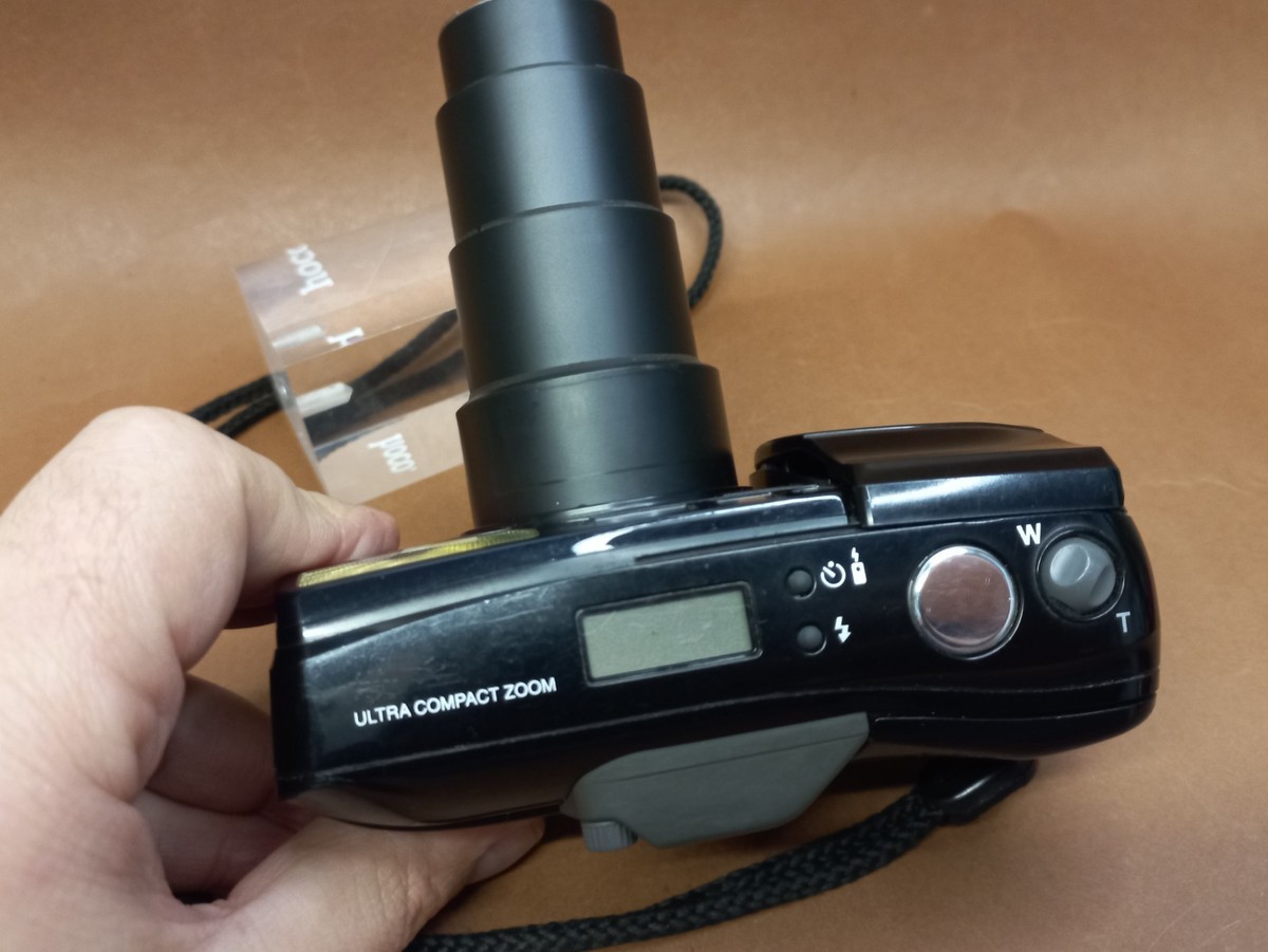 Vintage Camera Olympus Superzoom 130S.Film Camera Olympus 1990s