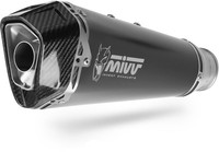 Y.044.LDRB - Auspuffanlage Mivv Sport Delta Race Steel Black Yamaha MT-07 (14-)