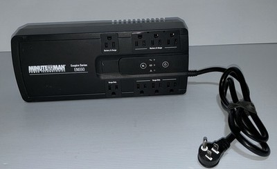 MinuteMan EN900LCD Enspire Series 900VA UPS Battery Backup System w/ new Battery