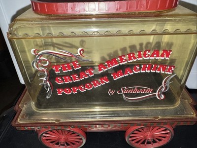 The Great American Corn Popper Popcorn Machine by Sunbeam US Vintage Wagon