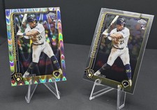 2025 Topps Chrome Update Baseball  - Caleb Durbin RC  Ray Wave + Base